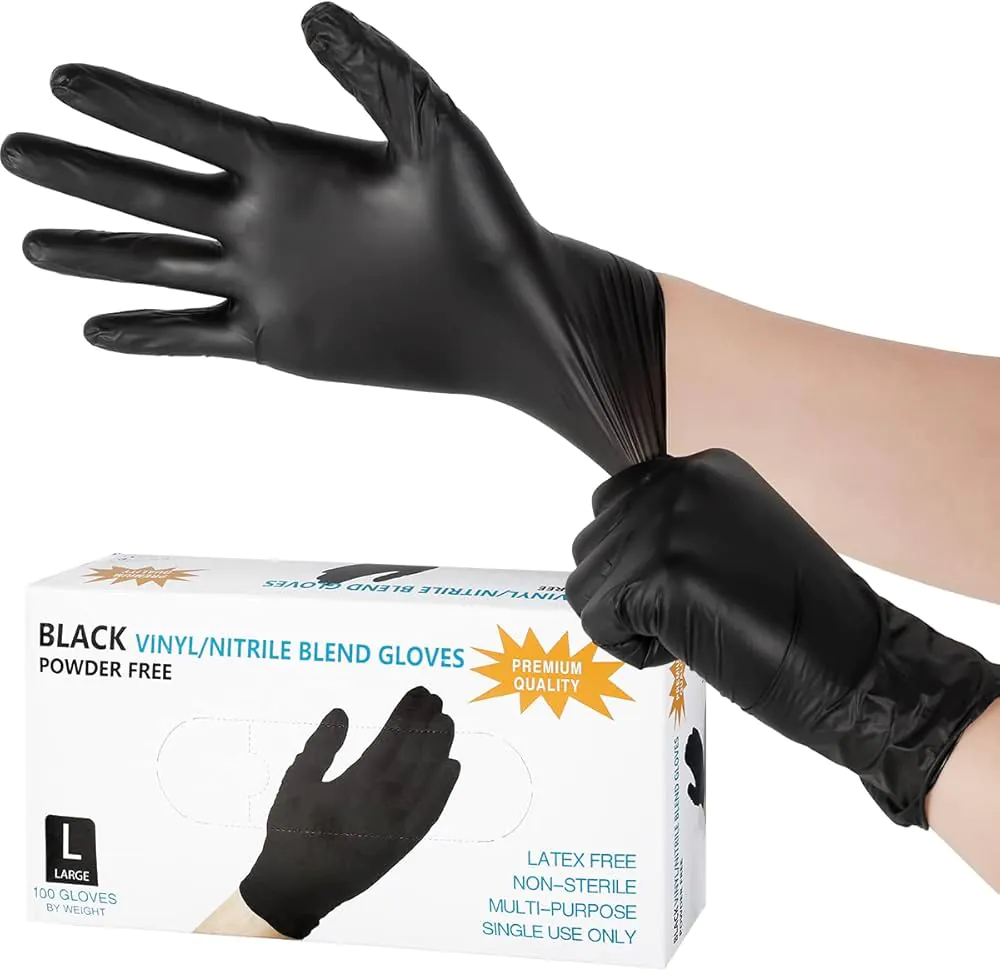 Медицински ракавици 1/100 црни